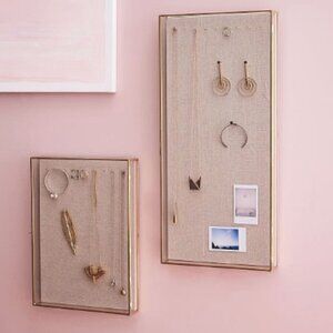 West Elm - Golden Glass Shadow Box, Wall Mounted (Small)